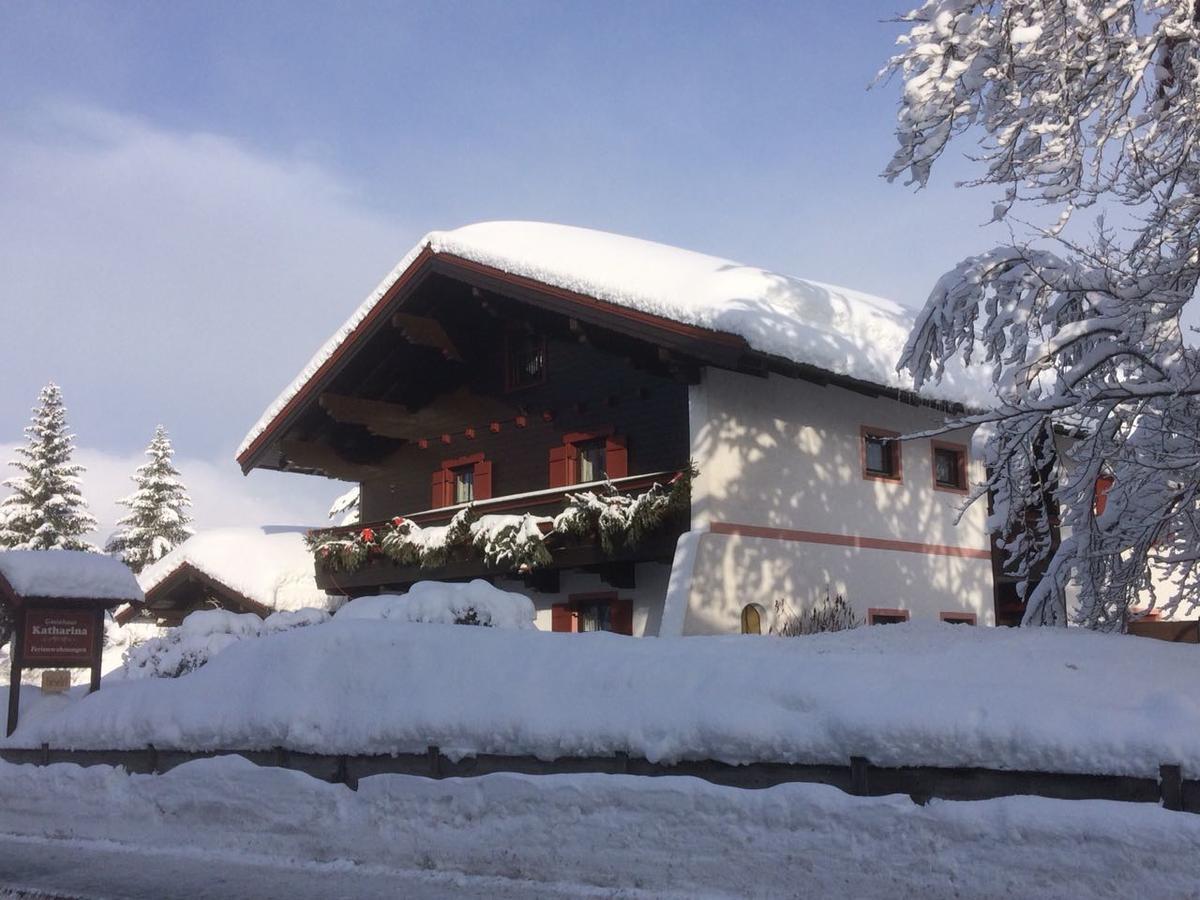 Gaestehaus Katharina Hochfilzen Exterior foto